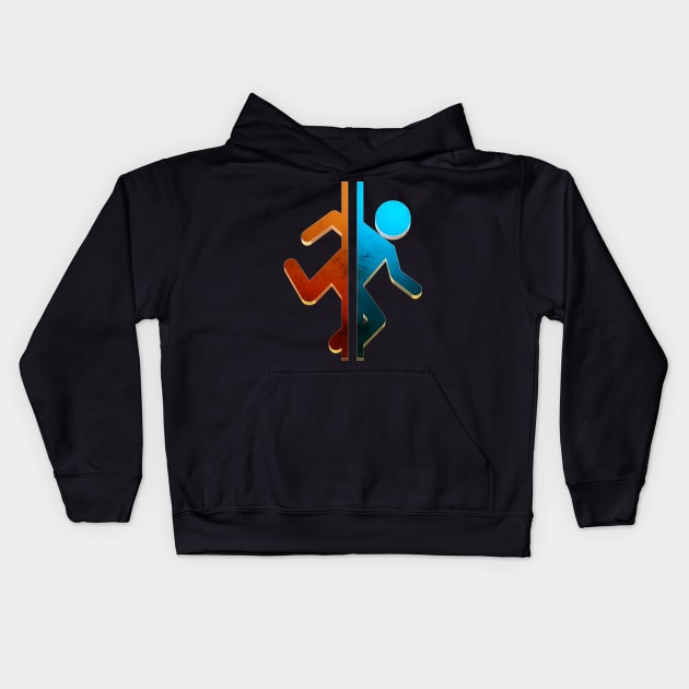 Portal 2 Kids Hoodie by ChrisHarrys